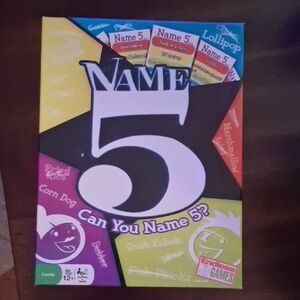 Name 5 Board Game